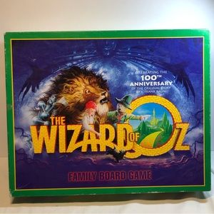 The Wizard Of Oz Family Board Game 100th Anniversary Vintage Complete 8+ 2-4 pla